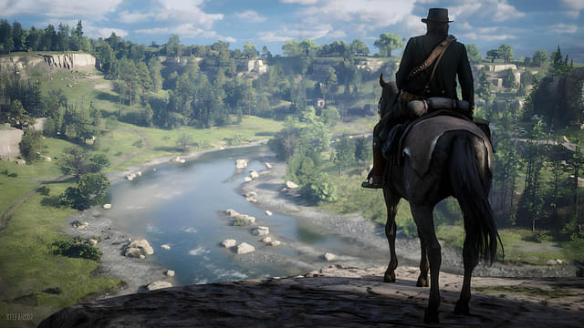 An image showing Red Dead Redemption gameplay, a game which is available on Steam during Winter Sale 2023