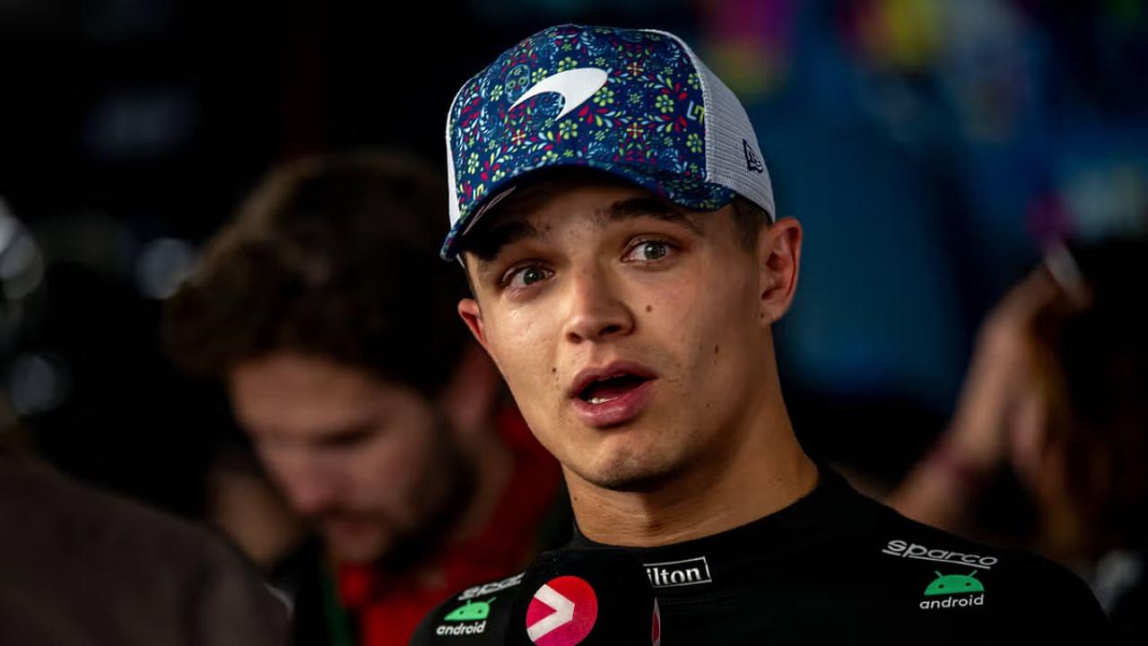 Lando Norris Provides Major Scare as He Almost Breaks Another Trophy