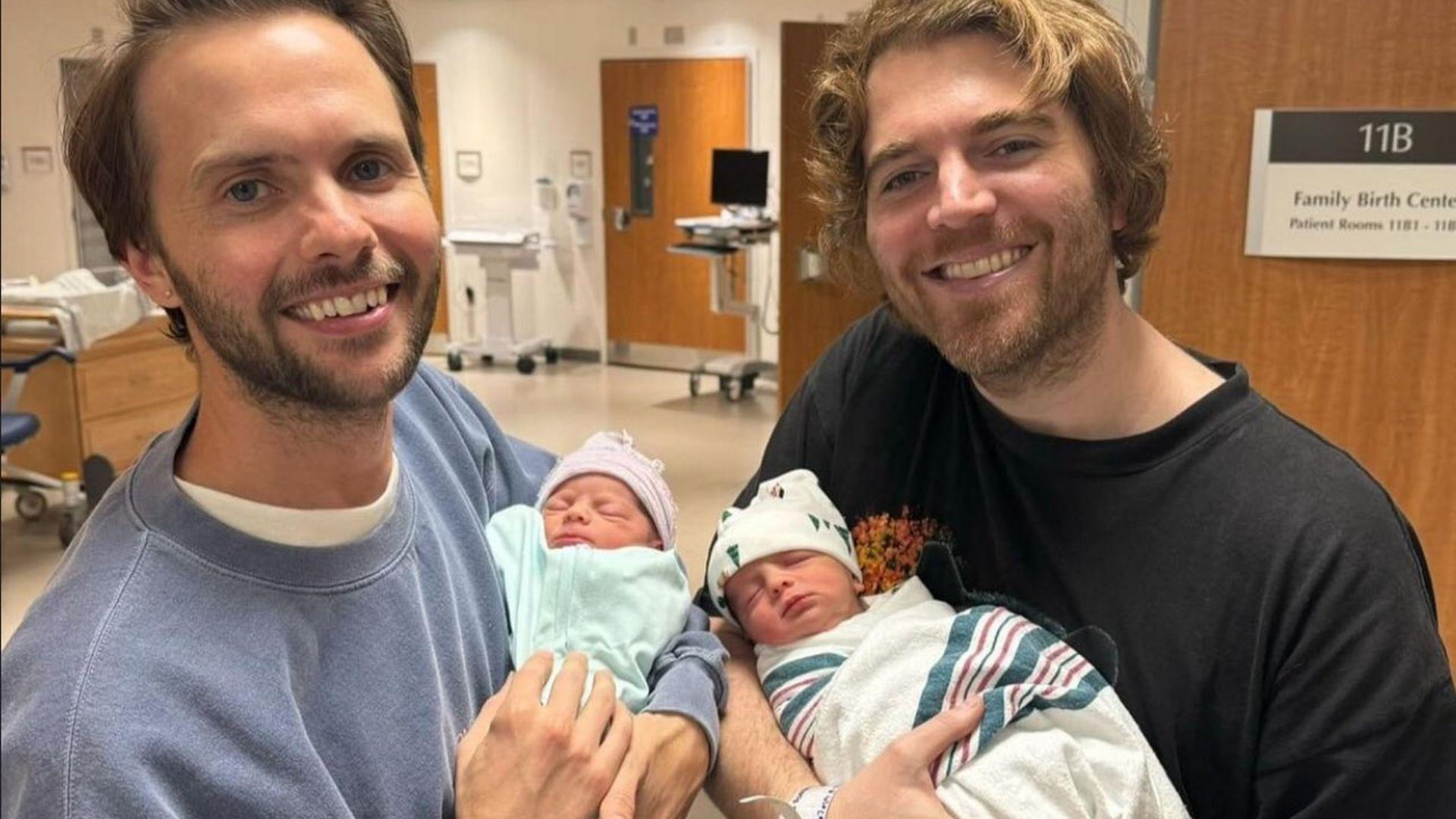 Adin Ross and Sneako show disgust after Shane Dawson reveals his twin newborns