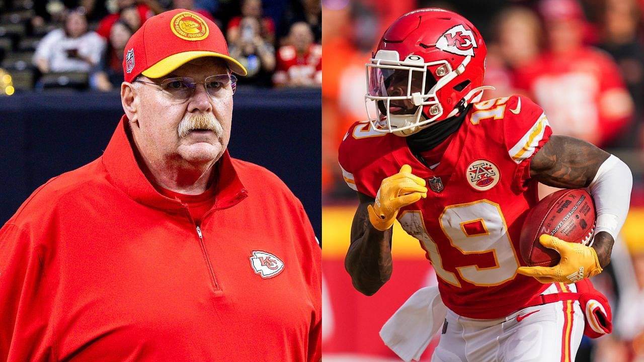 Andy Reid Speaks Up on the Possibility of Benching WR Kadarius Toney ...