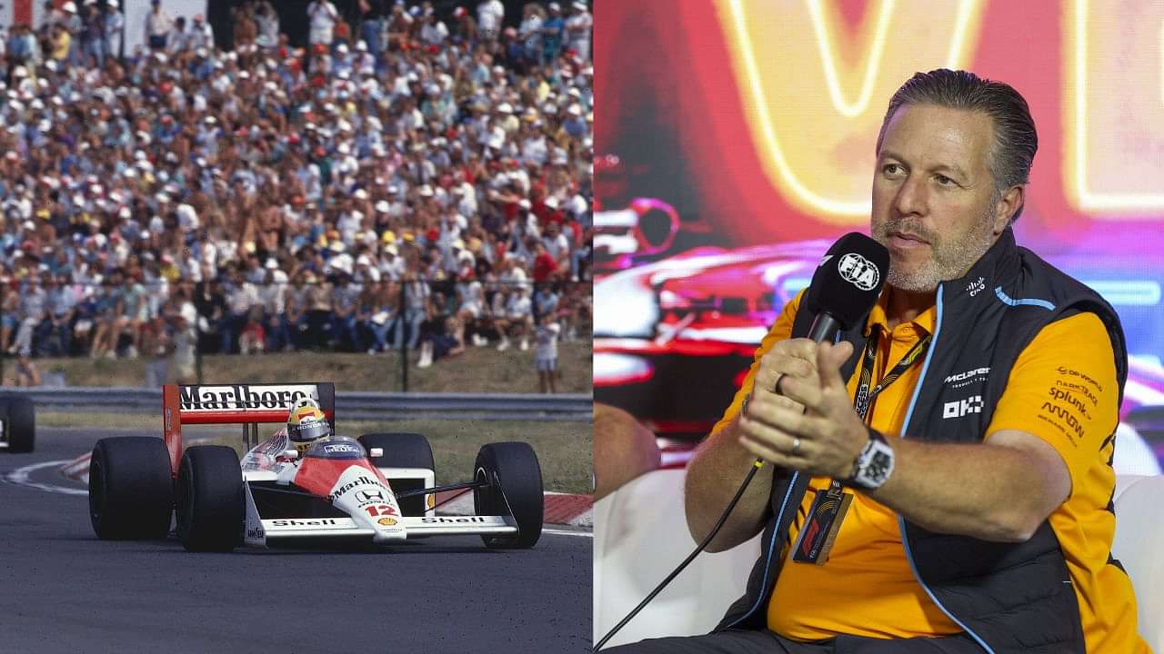 Zak Brown Names Ayrton Senna Memorabilia as One of the Most Cherished Items  in His McLaren Office - The SportsRush