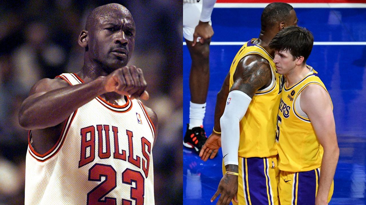 "Better Flu Game? AR Or Michael Jordan?": LeBron James Has Austin Reaves' 22 Point First Half Up There With MJ's Iconic Game 5