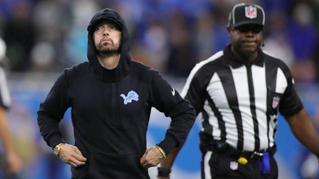 Eminem Corrects His Erroneous Response To Lions Clinching the NFC North Title After 29 Years