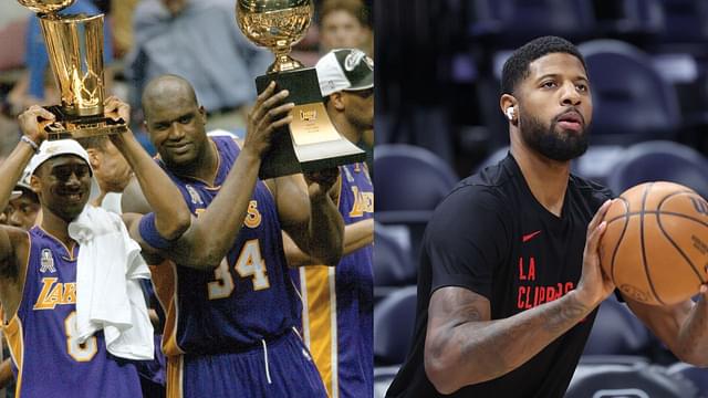 "Put Me on the Kobe Bryant-Shaquille O'Neal Team": Paul George Chooses Three-Peat Lakers As the Only Historical Team He'd Play For