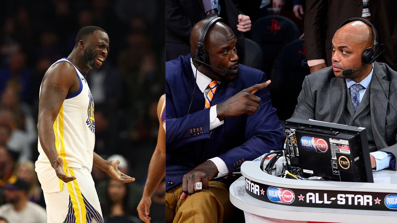 "Larry Bird Was Fighting Dr J": Shaquille O'Neal Defends Draymond Green's Antics By Reminding Charles Barkley Of His NBA Quarrels