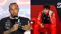 Lewis Hamilton Reserved a Special Place in Charles Leclerc's Life, Along With One Other Special Name