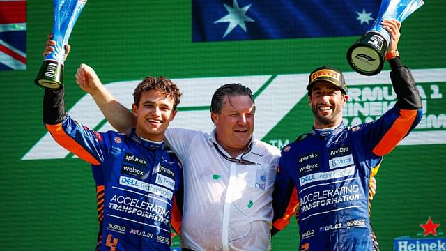 Zak Brown Was Prepared for Disaster Before Bromance Bug Bit Lando Norris And Daniel Ricciardo: “They Will Be Tough to Each Other”