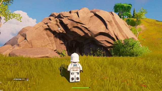 Grassland Caves in LEGO Fortnite