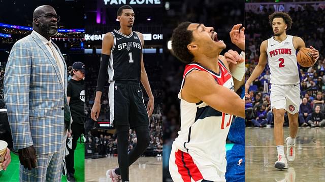 "Combined Record 1-48": Shaquille O'Neal Shines a Light on the Spurs, Pistons, and Wizards' Dismal Records