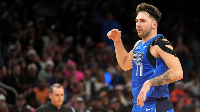 “She’s a Runner, She’s a Track Star”: Luka Doncic’s Pre-Game Antics Draw Hilarious Reactions From NBA Twitter Ahead of Xmas Game Against Suns