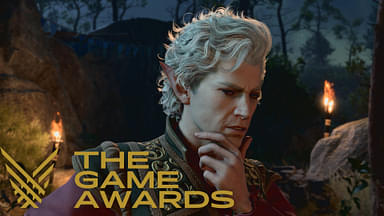 An image Baldur's Gate 3 and The Game Awards 2023