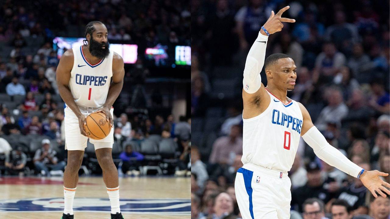 "I Know It's Probably Frustrating For Him": James Harden Speaks Up On Russell Westbrook's Fluctuating Minutes