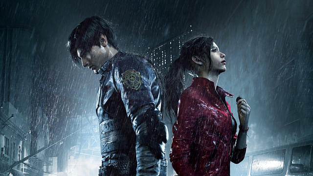 An image showing Claire Redfield and Leon S. Kennedy from Resident Evil 2 which is at discount during Steam Winter Sale 2023