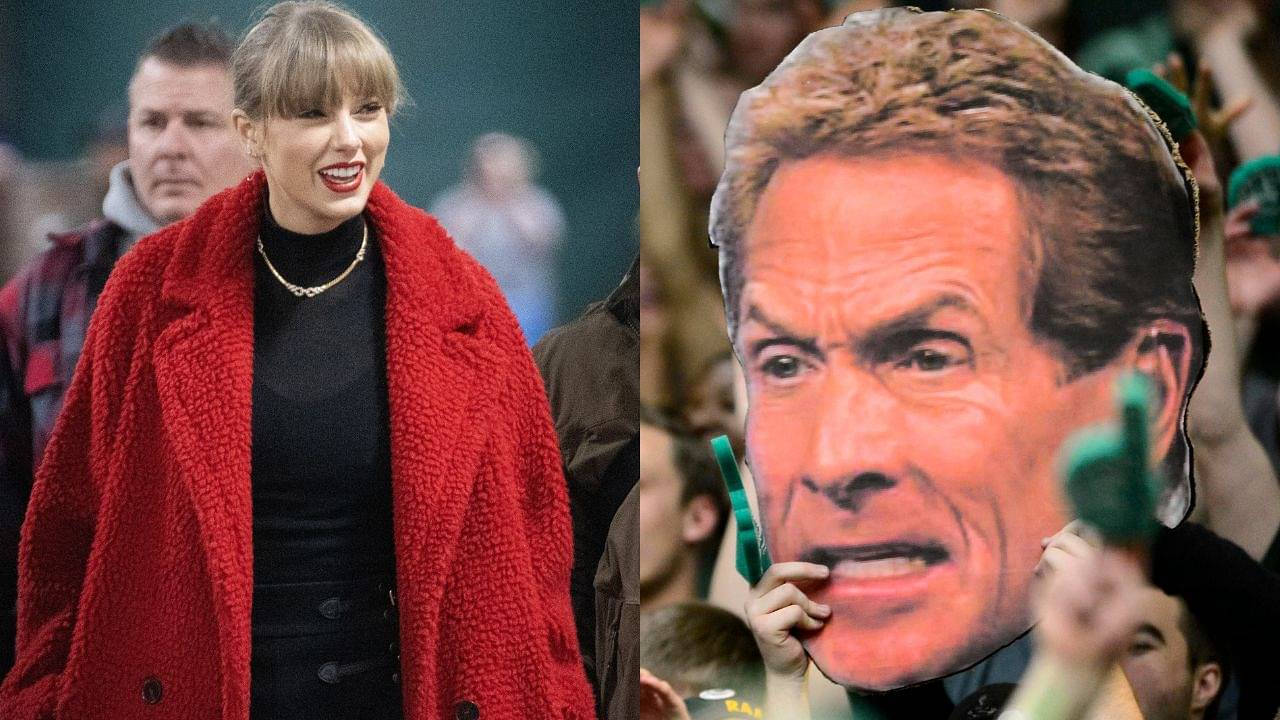 Skip Bayless Takes a Dig at Travis Kelce's Chiefs for Horrid Show Infront of Taylor Swift; "She Went All the Way to Green Bay, Wisconsin for That?"