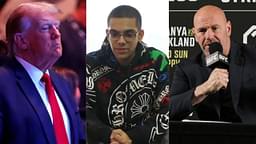 "I'm Doing Too Much…": N3on Issues Apology to Dana White, and Donald Trump Following UFC 296 Ban