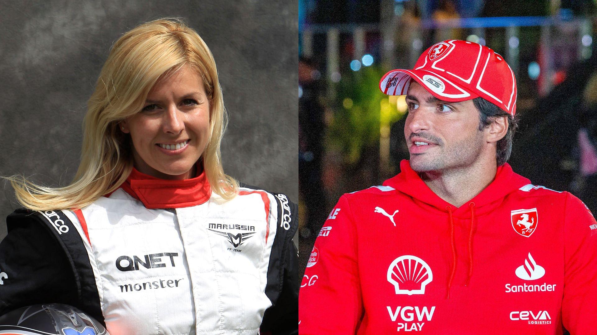 Who Is Maria de Villota? - Who Is Carlos Sainz’s Mentor? Why Does He Carry Her Star on His Helmet?