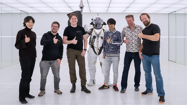 Hideo Kojima and Guerilla Games team