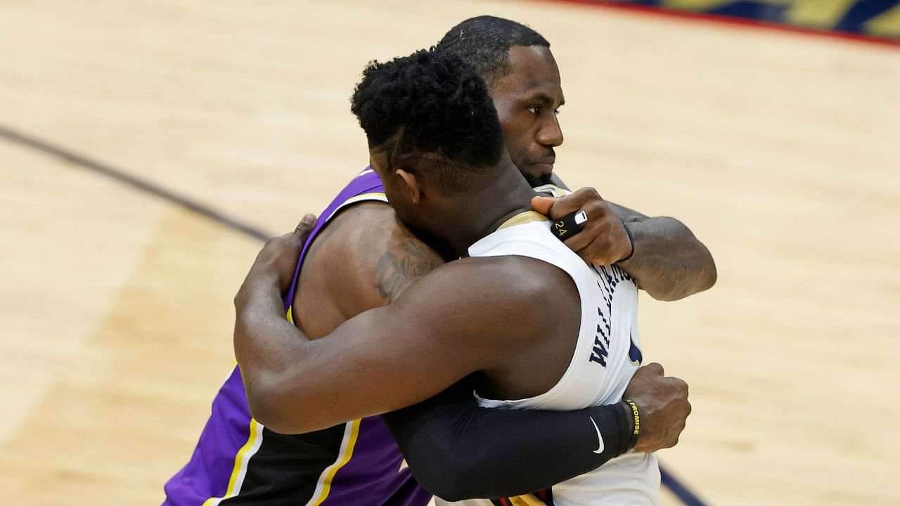 From ‘Mentoring’ Zion Williamson to Battling Him for $500,000, Evolution of LeBron James’ Relationship With Pelicans’ Star