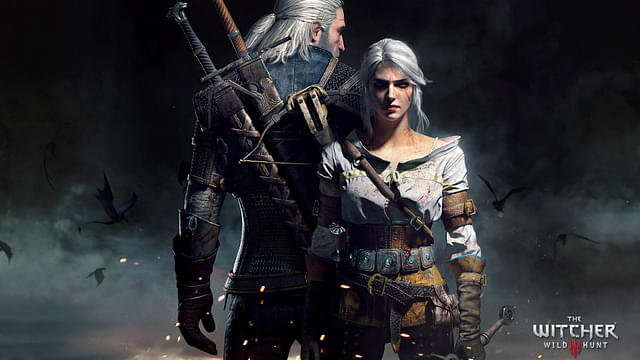 An image showing Geralt and Ciri from the Witcher 3
