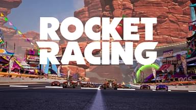 The Rocket Racing splash screen.