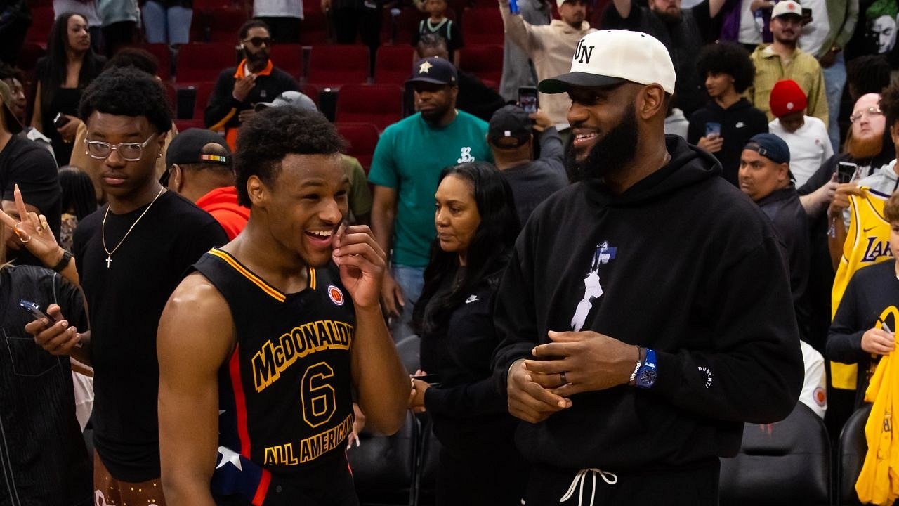 “The Game Comes So Easy To Bronny Now”: LeBron James Son’ 15-Point ...