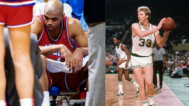 "Shut Up, You B**ch": Bested by Larry Bird and Co., Charles Barkley Angrily Kicked a Chair at the Fans in 1987