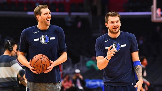 "You 'Guess' We're Friends?": Luka Doncic 'Cries' Over Dirk Nowitzki Questioning the Legitimacy of Their Friendship