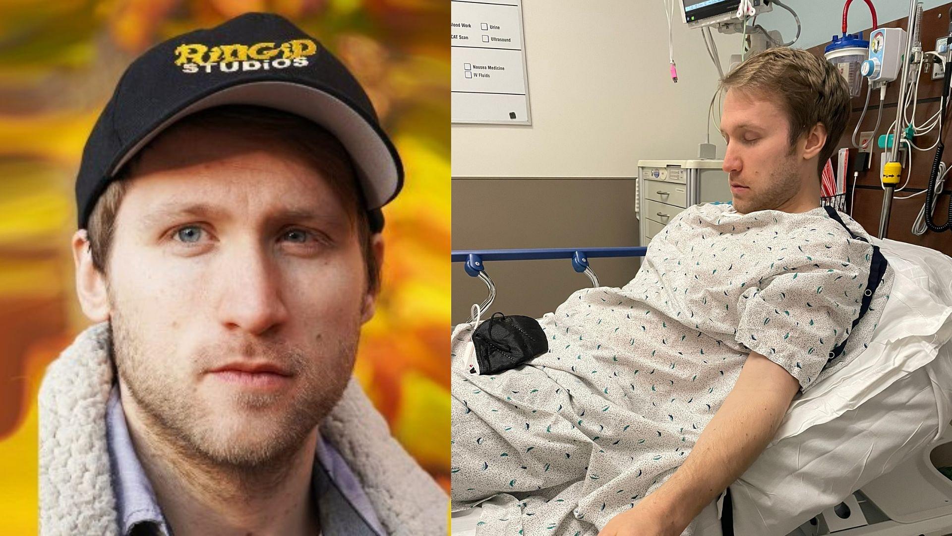 McJuggerNuggets posts an health update mentioning recent hospitalization