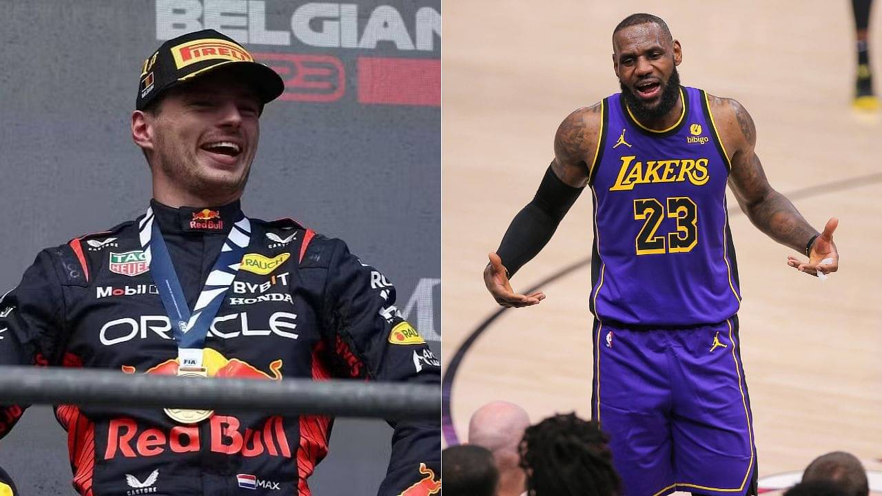Max Verstappen Defeats LeBron James in an ‘Athlete of the Year’ Contest