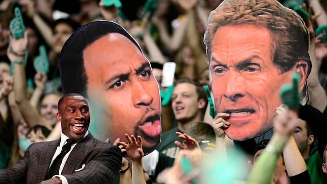 500,000 Viewers Stand Between Broken Up Shannon Sharpe and Skip Bayless