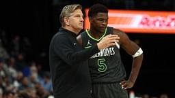 "Pick Up Your Defense Again It's Slacking": Anthony Edwards Received A Fiery Text From Wolves HC Prior To Win Over Mavericks