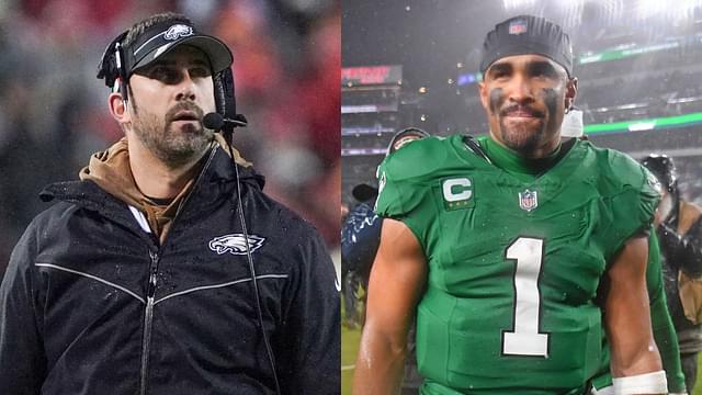 Eagles Coach Nick Sirianni Reveals Why He Once Wore a ‘Jalen Hurts Special’ T-Shirt to a Press Conference; “Easy Way to Connect With Guys”
