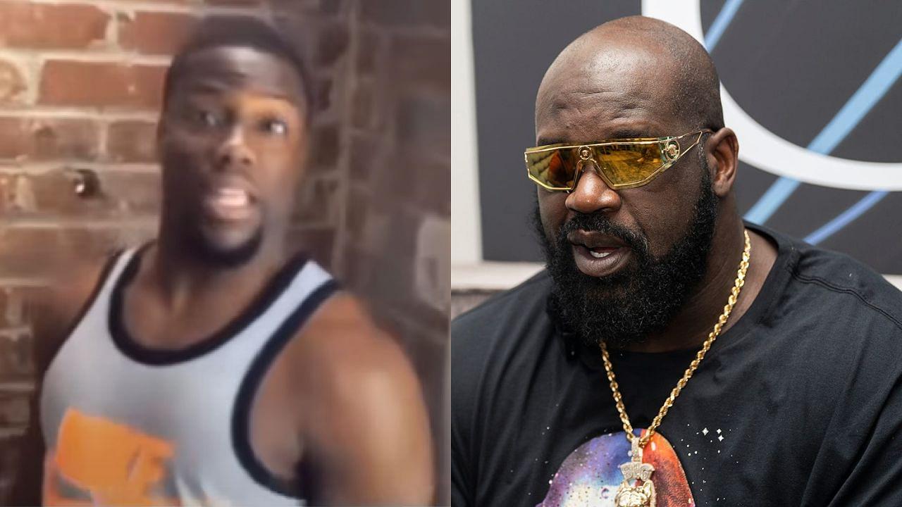 "Kevin Hart's Life Flashed Before His Eyes": Shaquille O'Neal Once Chased the Comedian After He Hilariously Got Hit in the Head with a Shoe