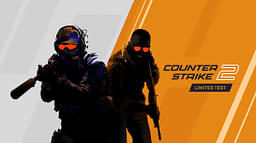 A terrorist and counter terrorist on the Counter Strike 2 banner