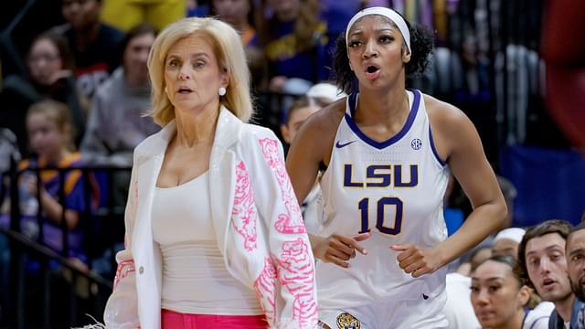 Watch: Angel Reese Holds Back Coach Kim Mulkey After a Charge Is Given Against LSU Player Aneesah Morrow