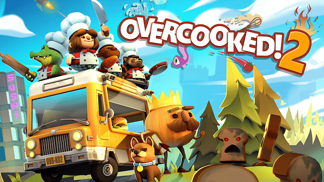 An image showing cover of Overcooked 2 which is available during Steam Winter Sale 2023