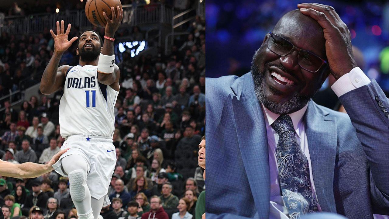 "Can You Do This Kyrie Irving?": Shaquille O'Neal Once Hilariously Tried To Replicate Mavericks Guard's 'Otherworldly' Stretches