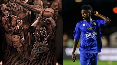 Why is Michael Jordan Shooting Left-Handed in Vinicius Jr’s tattoo? Backstory Behind Bulls Legend's Iconic Free Throw