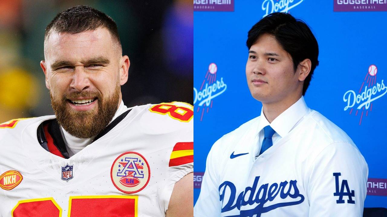 Travis Kelce Drops F-Bomb While Reacting to Shohei Ohtani's Gigantic $700 Million Dodgers Deal