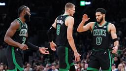 "It Creates So Many Problems": Jayson Tatum Raves About Having A Low Post Presence Like Kristaps Porzingis On The Celtics