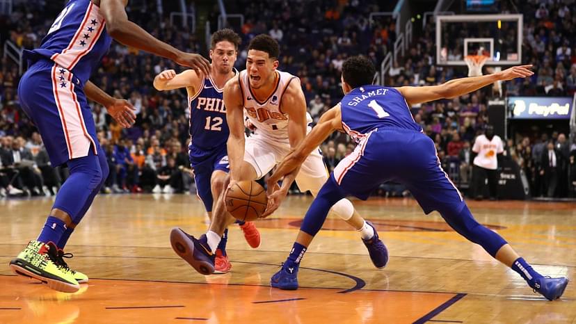 "Devin Booker Said To TJ": JJ Redick Hilariously Roasts Former Teammate For Shying Away From Taking Open Threes