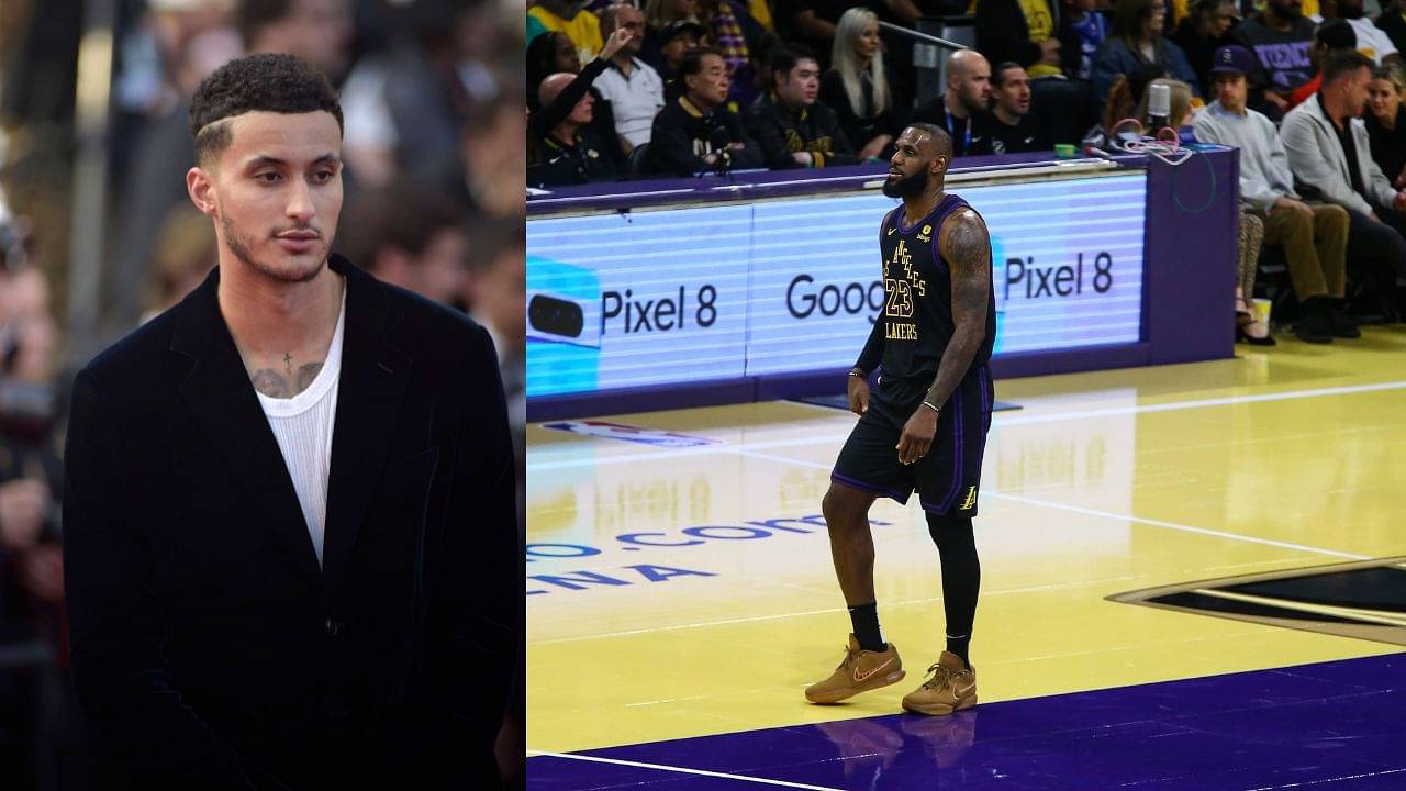 "You Just Not Going to Slow Down?!": LeBron James Acknowledges Kyle Kuzma's Praise After Hitting A 360 Layup
