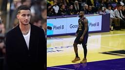 "You Just Not Going to Slow Down?!": LeBron James Acknowledges Kyle Kuzma's Praise After Hitting A 360 Layup