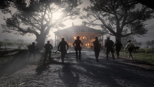 An image showing a screengrab from Red Dead Redemption 2, a game available at discount during Steam Winter Sale 2023