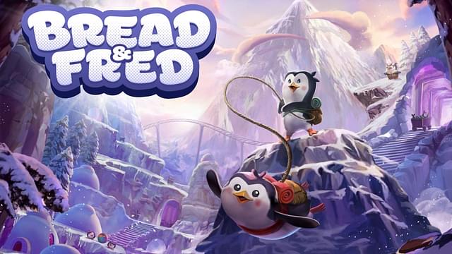 An image showing the main cover of Bread and Fred which is available during Steam Winter Sale 2023