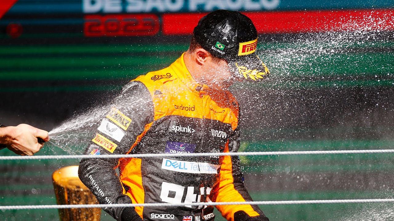 “I Find Alcohol Pretty Disgusting”: Lando Norris Once Opened About His ‘Unusual’ 2020 Podium Celebration