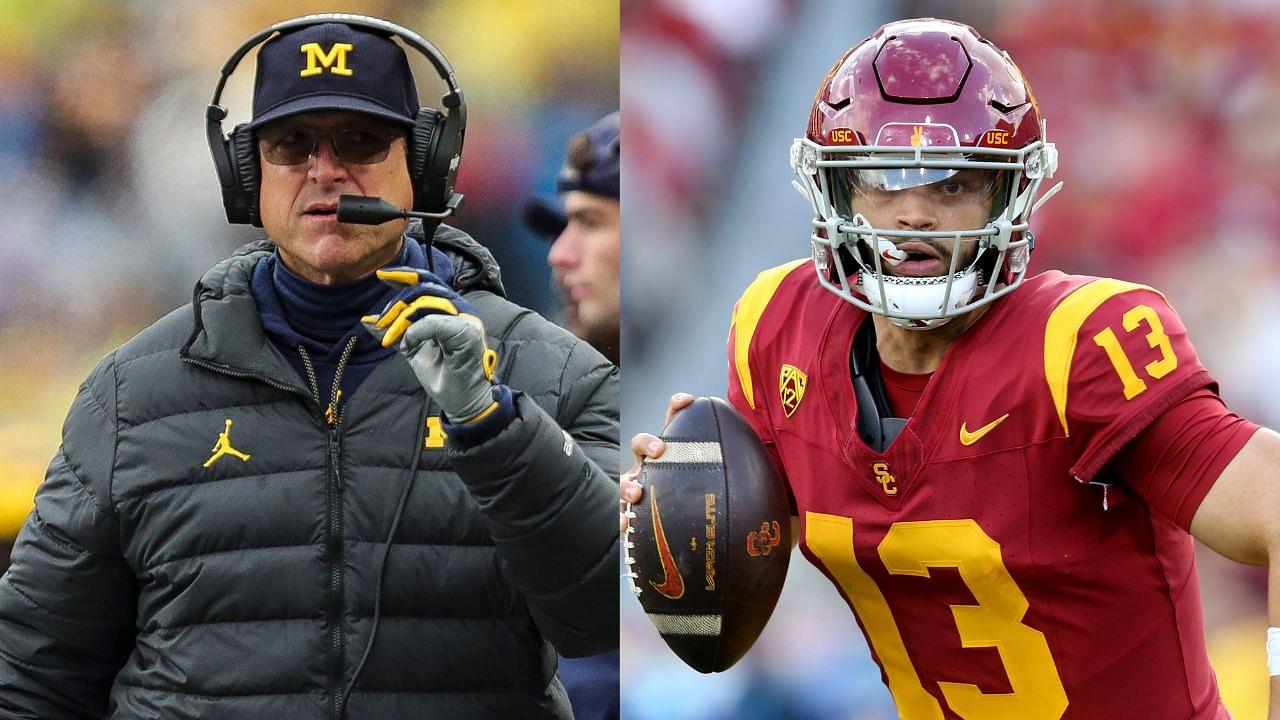 Jim Harbaugh and Caleb Williams Linked to One Needy NFL Team for 2024 NFL Season