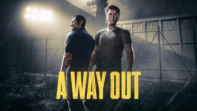 An image showing the main cover of A Way out with two characters