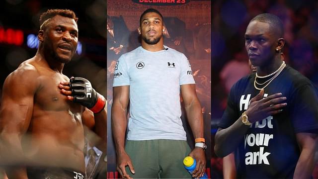 Soon After Anthony Joshua vs. Francis Ngannou Fight News, Fans Speculate Whose Side UFC Star Israel Adesanya Would Be On
