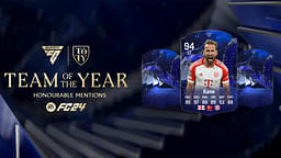 EA FC 24 TOTY Honorable Mentions